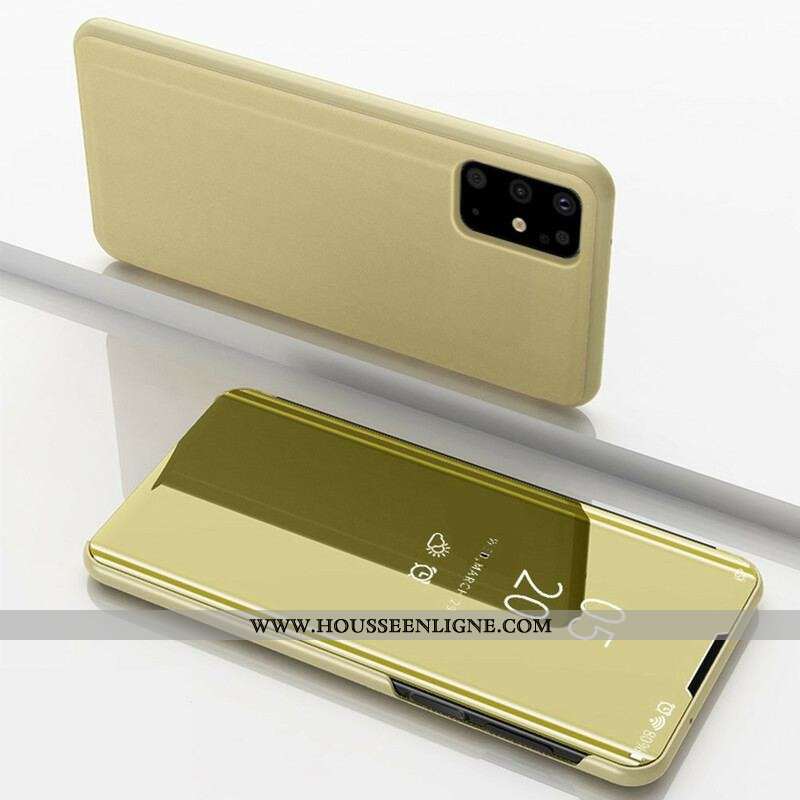 View Cover Samsung Galaxy S20 Plus / S20 Plus 5G Miroir et Simili Cuir