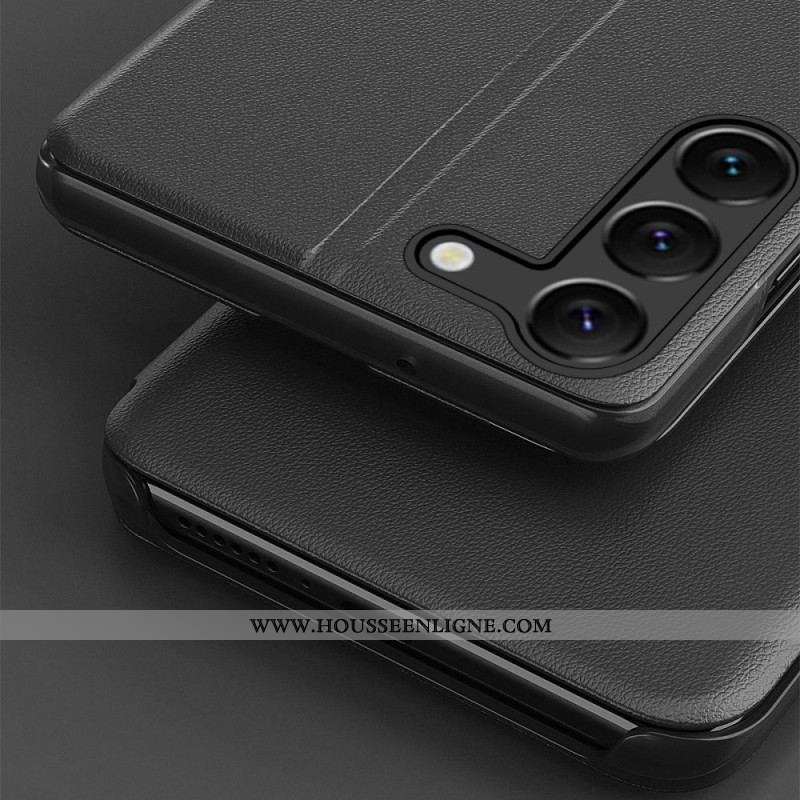 View Cover Samsung Galaxy S23 Plus 5G Simili Cuir