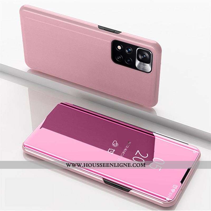 View Cover Xiaomi Redmi Note 11 Pro Plus 5G Miroir et Simili Cuir