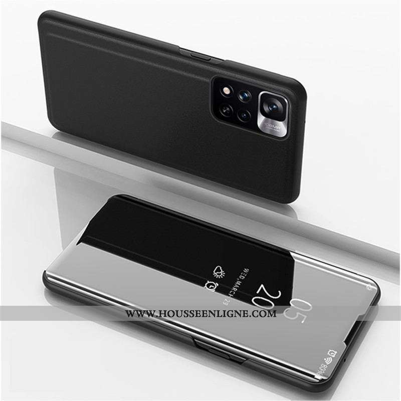 View Cover Xiaomi Redmi Note 11 Pro Plus 5G Miroir et Simili Cuir