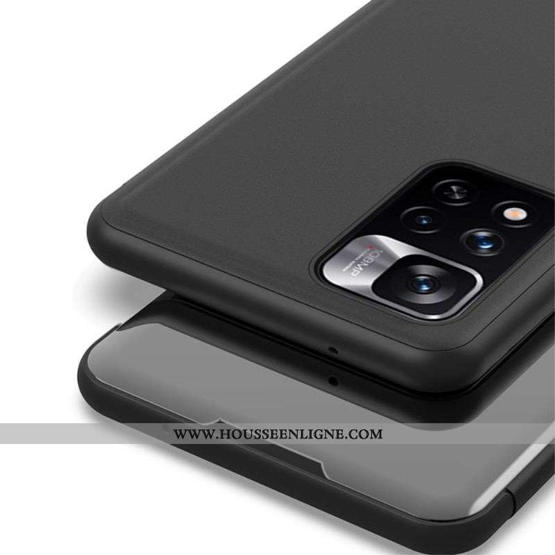 View Cover Xiaomi Redmi Note 11 Pro Plus 5G Miroir et Simili Cuir