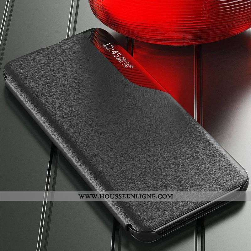 View Cover iPhone 14 Pro Max Simili Cuir Texturé