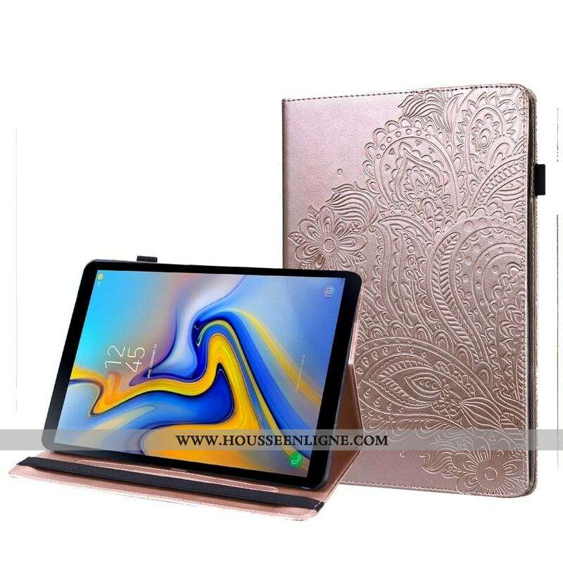 Étui Samsung Galaxy Tab A7 Lite Mandala Floral