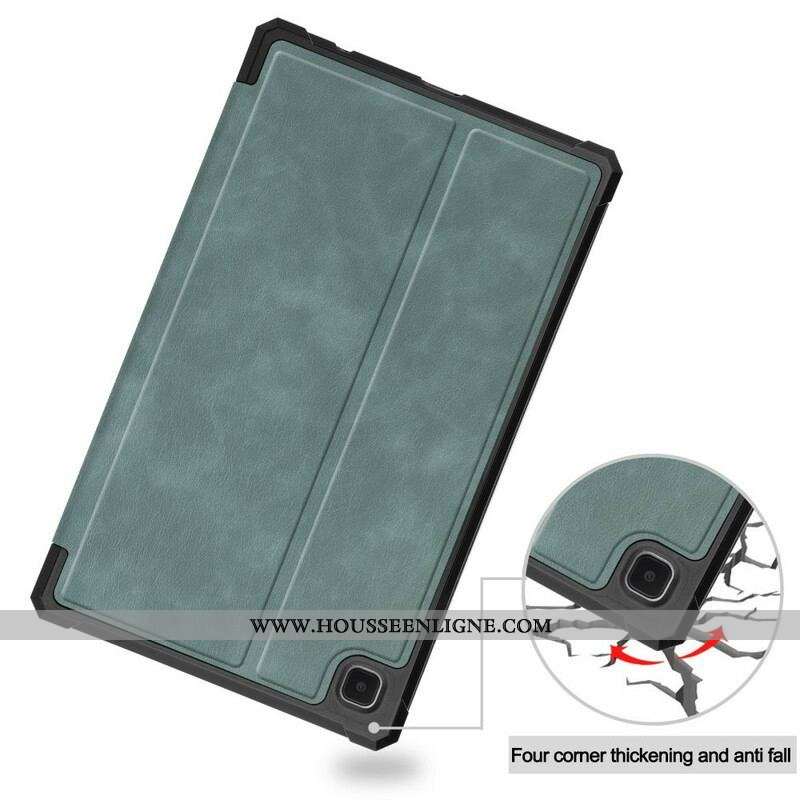 Étui Samsung Galaxy Tab A7 Lite Style Cuir Vintage