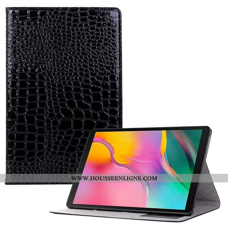 Étui Samsung Galaxy Tab A7 Lite Texture Crocodile