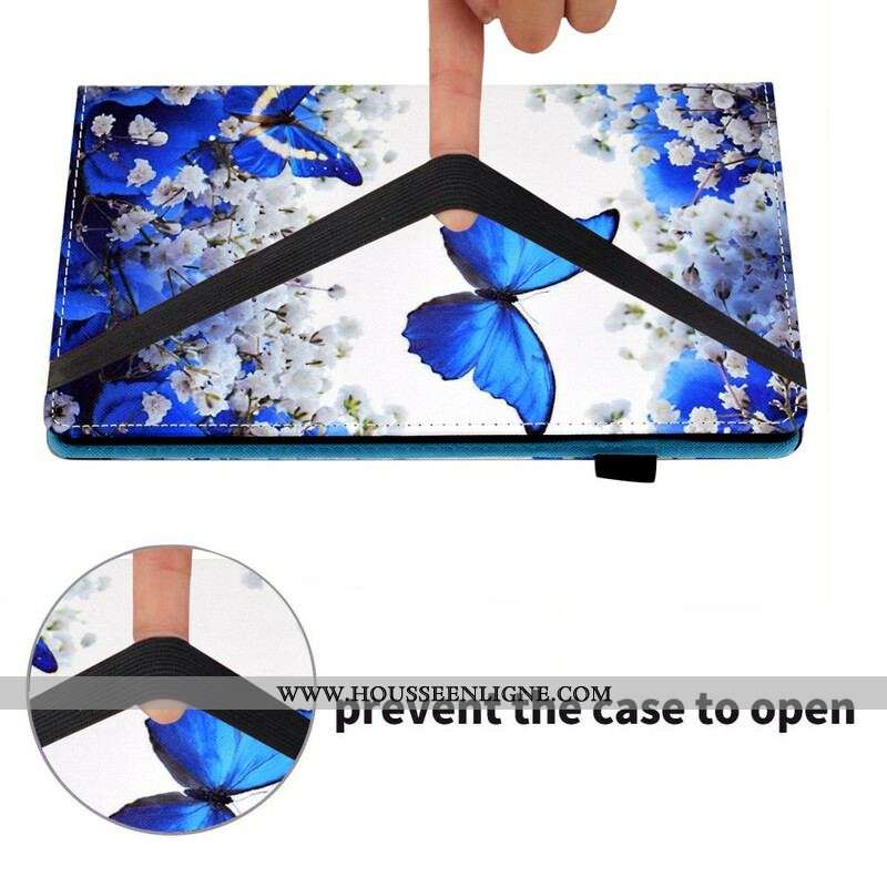 Étui Samsung Galaxy Tab A7 Lite Variations Papillons
