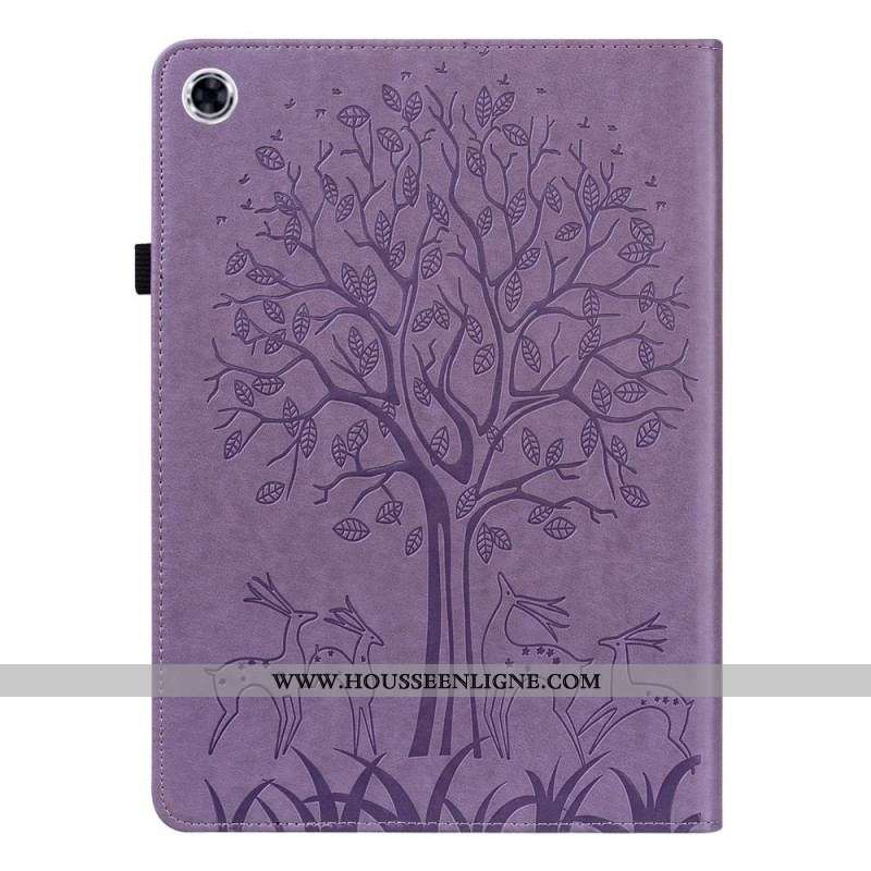 Étui Samsung Galaxy Tab A8 (2021) Arbre et Cerfs