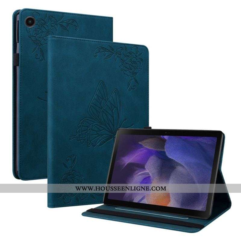 Étui Samsung Galaxy Tab A8 (2021) Motif Imprimé Papillons