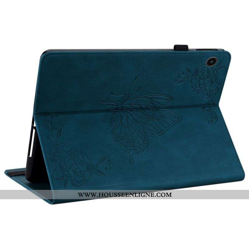 Étui Samsung Galaxy Tab A8 (2021) Motif Imprimé Papillons