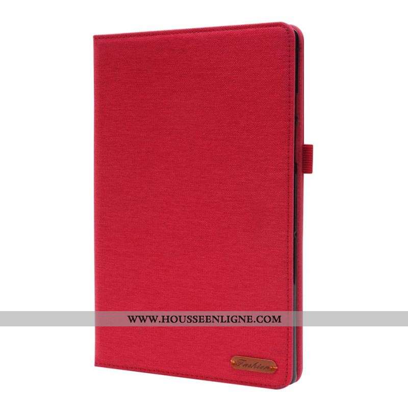 Étui Samsung Galaxy Tab A8 (2021) Texture Tissée