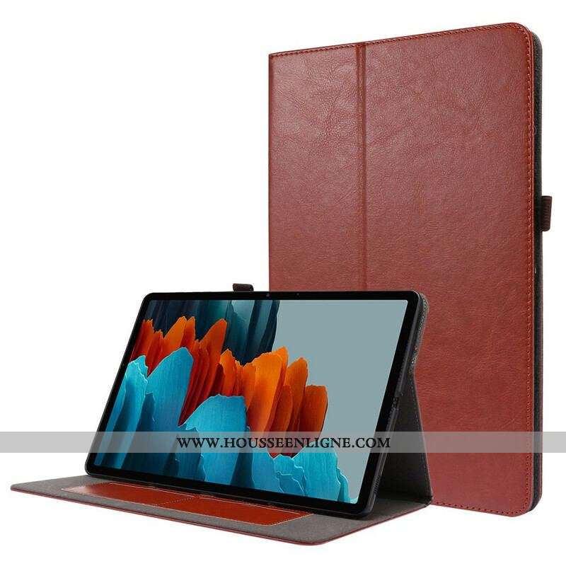 Étui Samsung Galaxy Tab S8 Plus / S7 Plus 2 Volets Simili Cuir