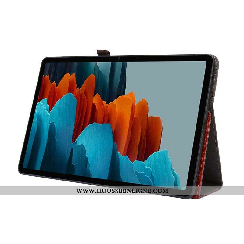 Étui Samsung Galaxy Tab S8 Plus / S7 Plus 2 Volets Simili Cuir