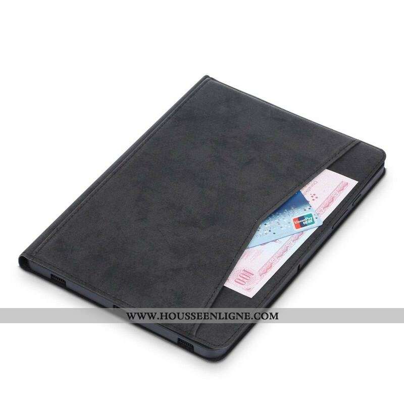 Étui Samsung Galaxy Tab S8 Plus / S7 Plus Effet Cuir Business