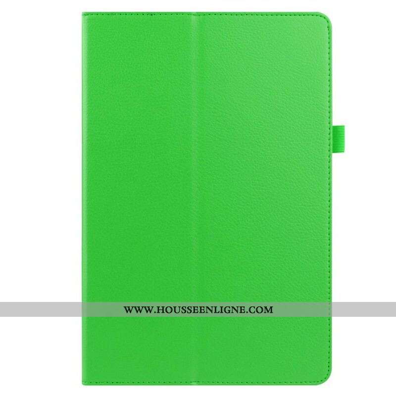 Étui Samsung Galaxy Tab S8 Plus / S7 Plus Simili Cuir Litchi