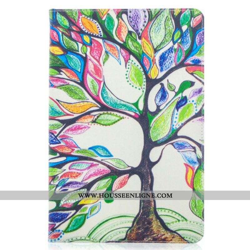 Étui Samsung Galaxy Tab S8 / Tab S7 Arbre Coloré