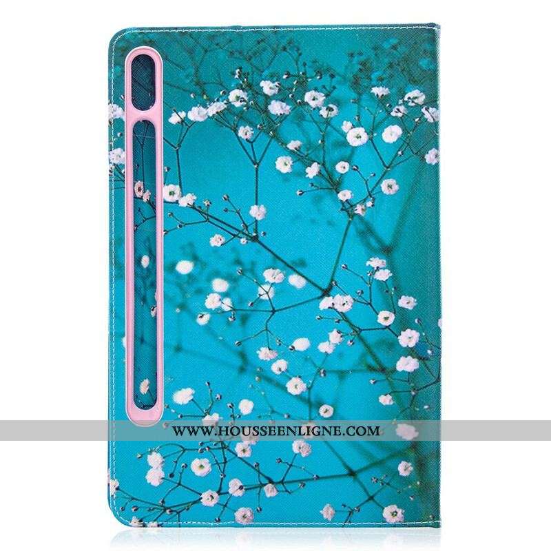 Étui Samsung Galaxy Tab S8 / Tab S7 Branches au Printemps