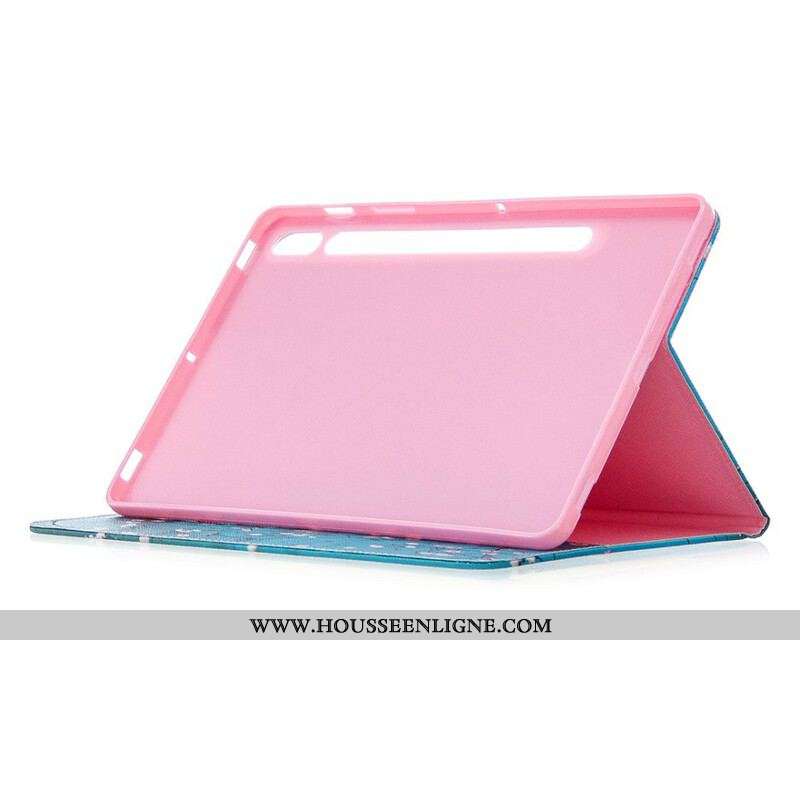 Étui Samsung Galaxy Tab S8 / Tab S7 Branches au Printemps