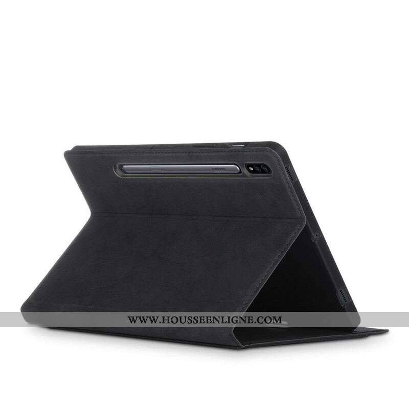 Étui Samsung Galaxy Tab S8 / Tab S7 Effet Cuir Business