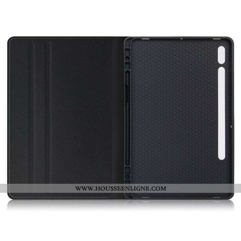 Étui Samsung Galaxy Tab S8 / Tab S7 Effet Cuir Business