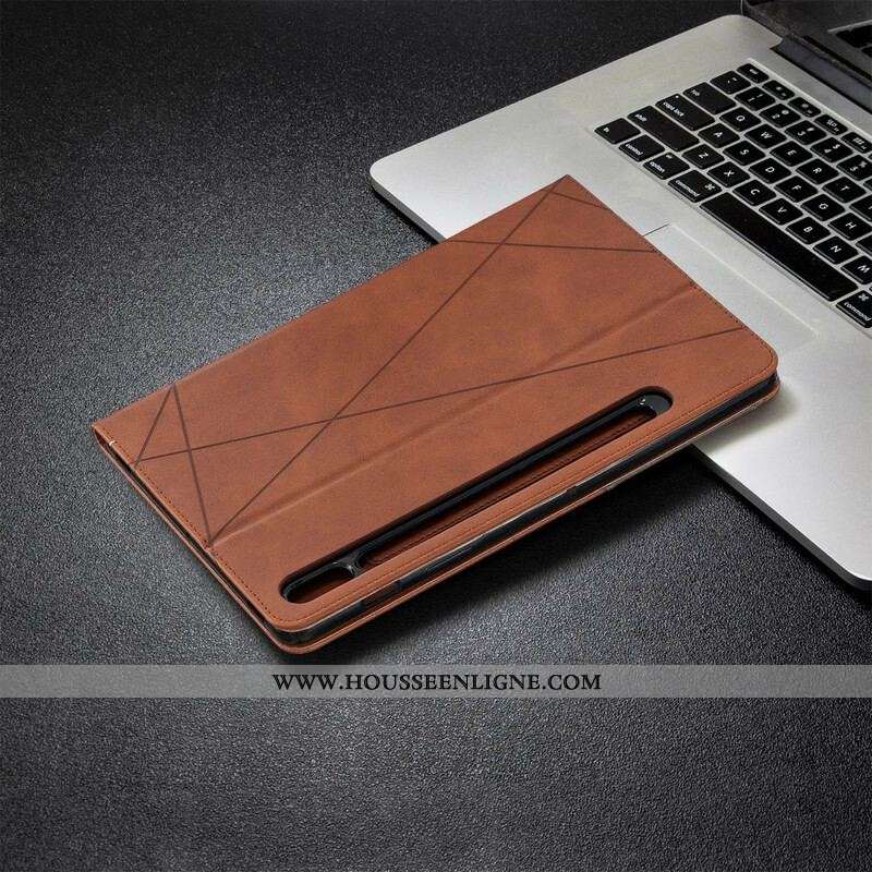 Étui Samsung Galaxy Tab S8 / Tab S7 Géométrie