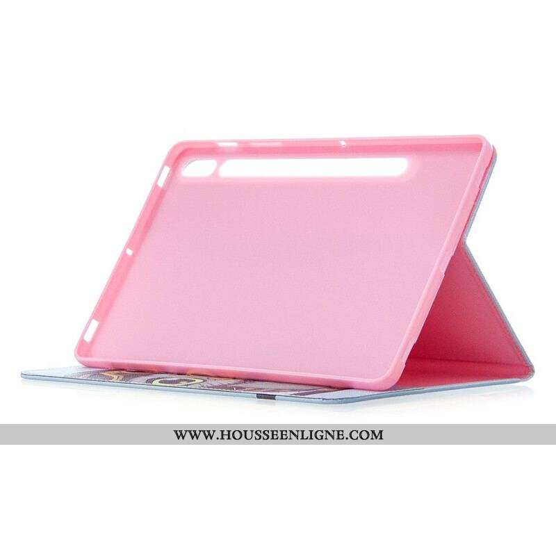 Étui Samsung Galaxy Tab S8 / Tab S7 Hibou Voyageur