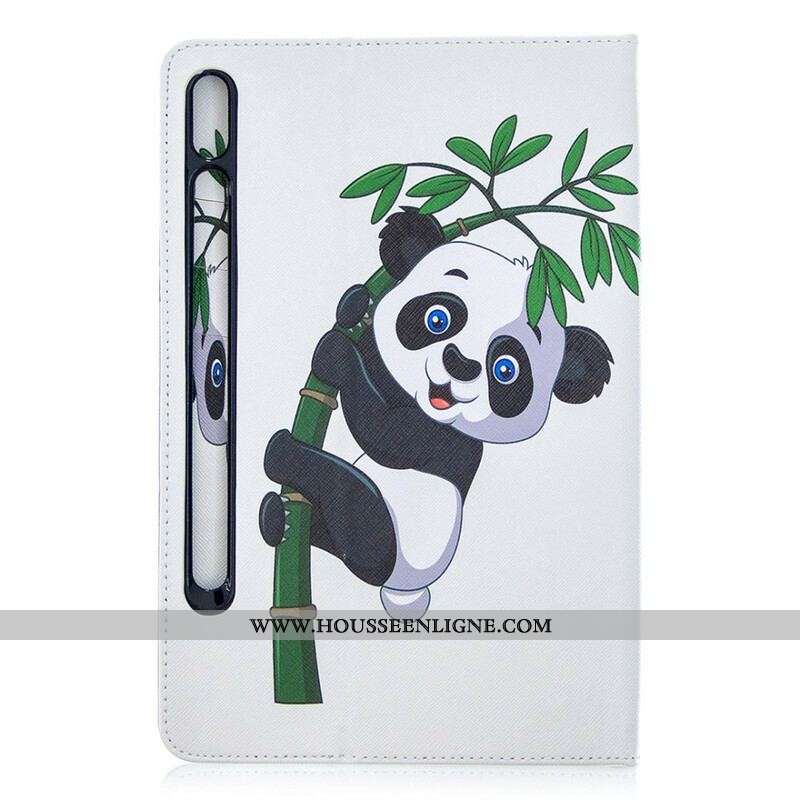 Étui Samsung Galaxy Tab S8 / Tab S7 Motif Imprimé Panda