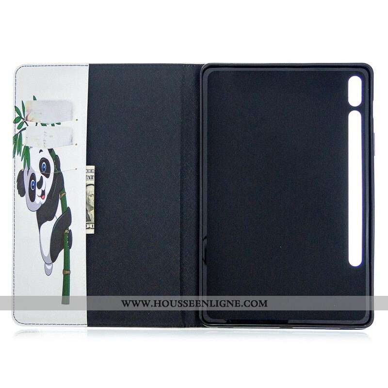 Étui Samsung Galaxy Tab S8 / Tab S7 Motif Imprimé Panda