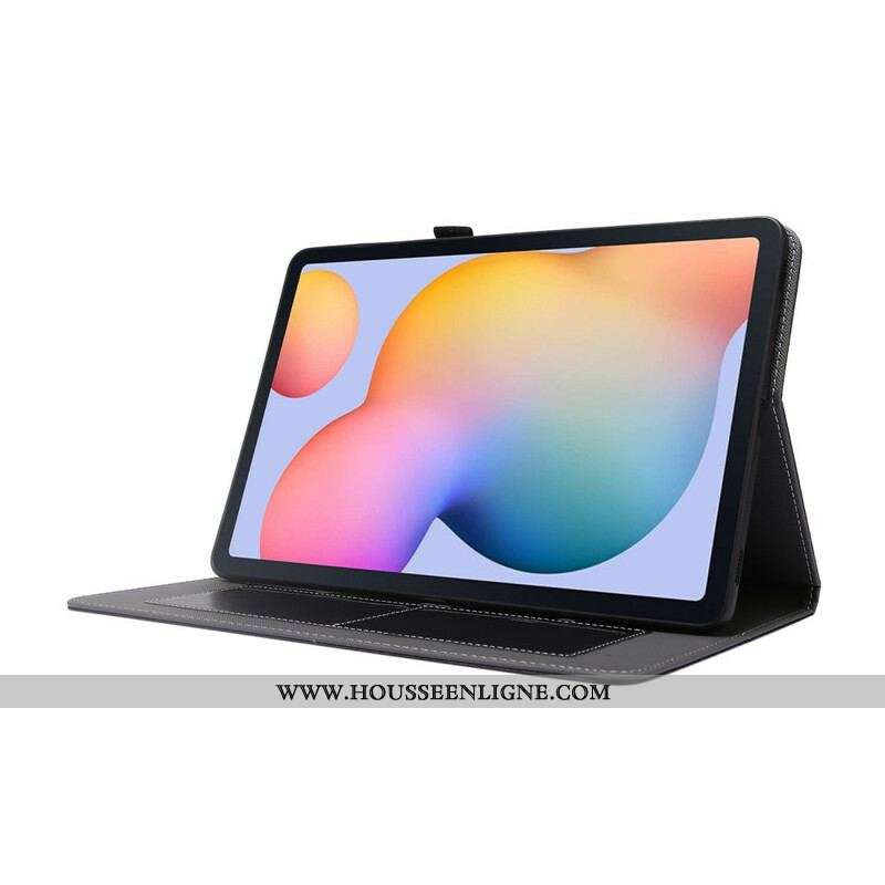 Étui Samsung Galaxy Tab S8 / Tab S7 Simili Cuir Classique