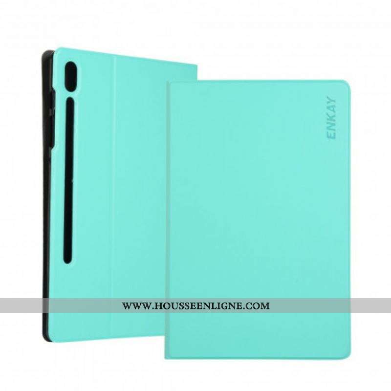 Étui Samsung Galaxy Tab S8 / Tab S7 Simili Cuir ENKAY