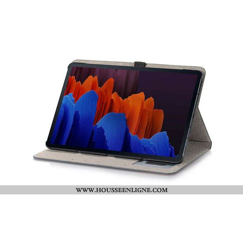 Étui Samsung Galaxy Tab S8 / Tab S7 Texturé