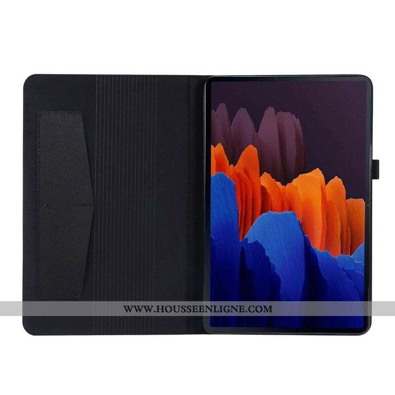 Étui Samsung Galaxy Tab S8 / Tab S7 Tissu Premium