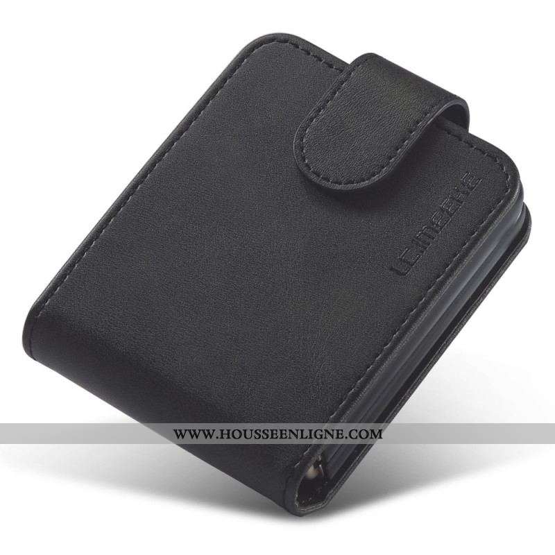 Étui Samsung Galaxy Z Flip 3 5G Porte-Cartes et Fermoir LC.IMEEKE