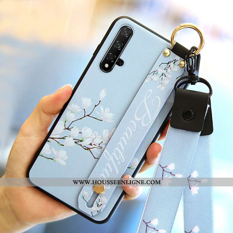Coque Honor 20 Personnalité Tendance Protection Tout Compris Étui Téléphone Portable Bleu