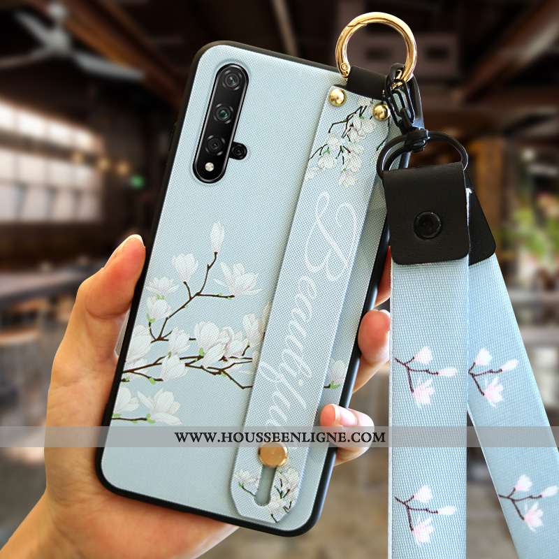 Coque Honor 20 Personnalité Tendance Protection Tout Compris Étui Téléphone Portable Bleu