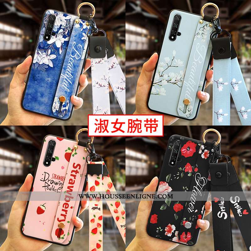 Coque Honor 20 Personnalité Tendance Protection Tout Compris Étui Téléphone Portable Bleu