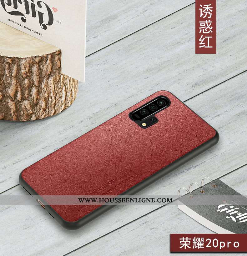 Coque Honor 20 Pro Fluide Doux Protection Ultra Luxe Incassable Téléphone Portable Marron