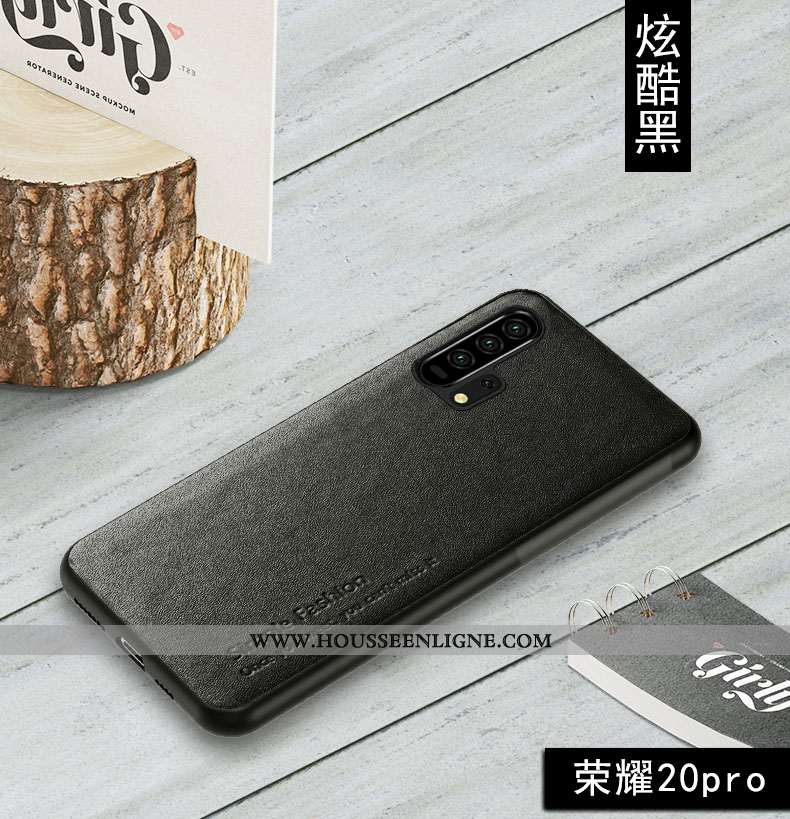 Coque Honor 20 Pro Fluide Doux Protection Ultra Luxe Incassable Téléphone Portable Marron