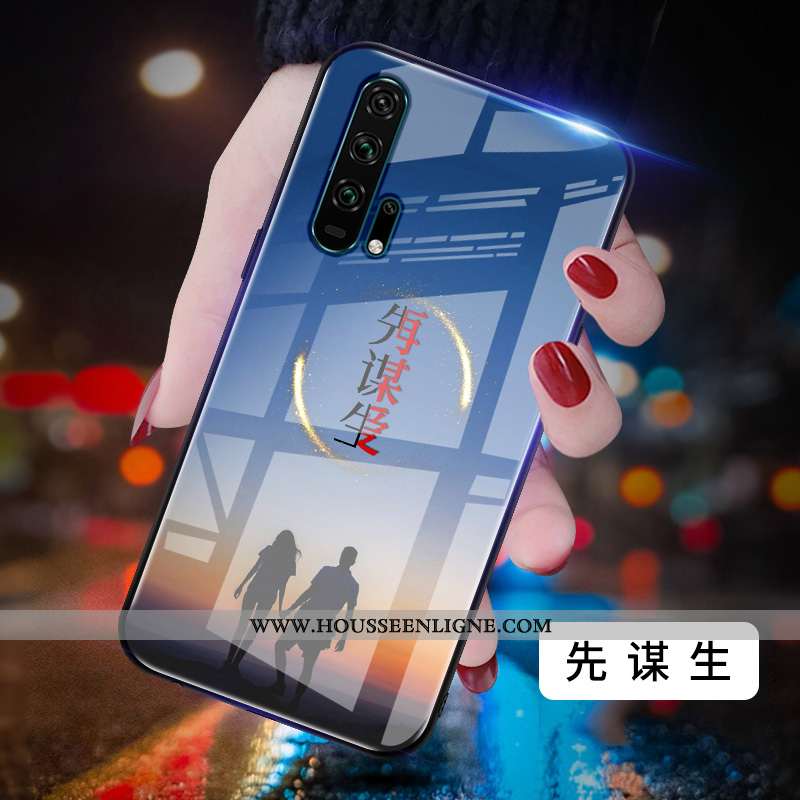 Coque Honor 20 Pro Mode Protection Légères Légère Étui Bleu Verre