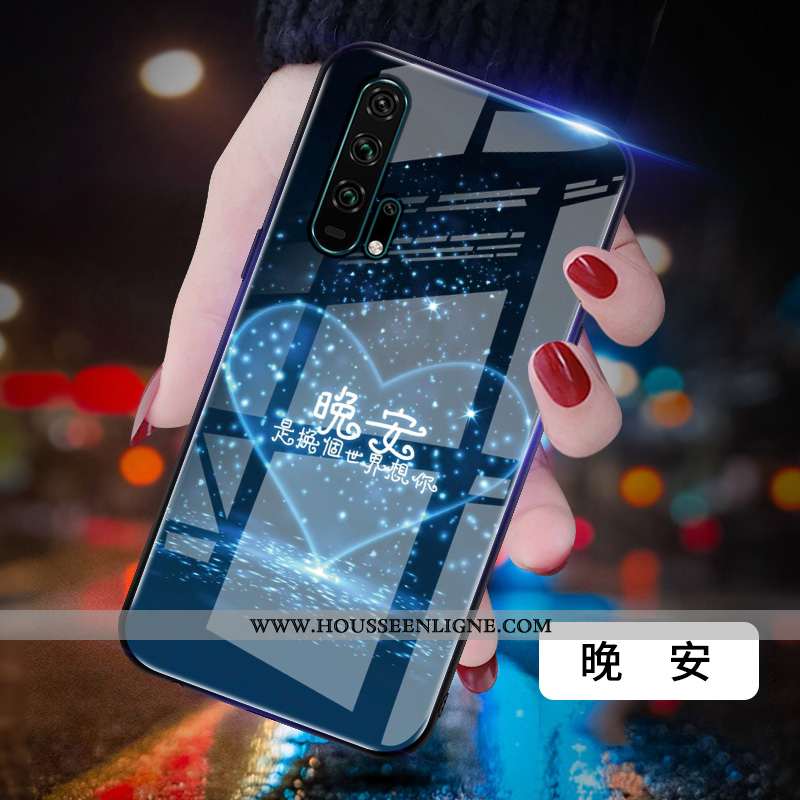 Coque Honor 20 Pro Mode Protection Légères Légère Étui Bleu Verre
