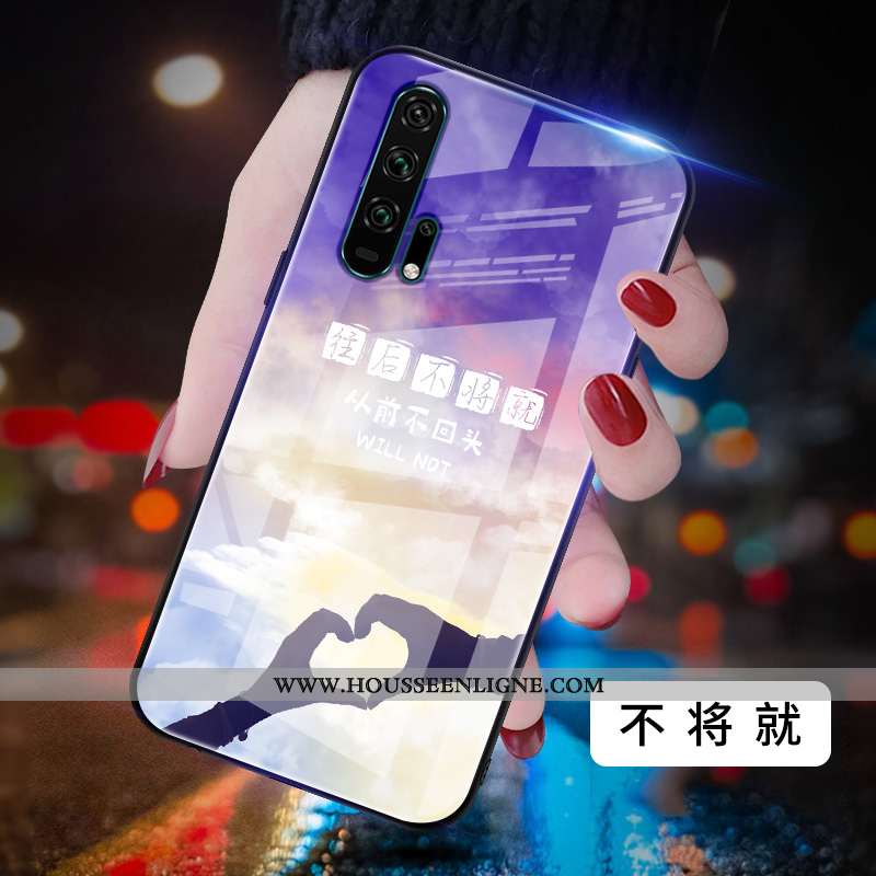 Coque Honor 20 Pro Mode Protection Légères Légère Étui Bleu Verre