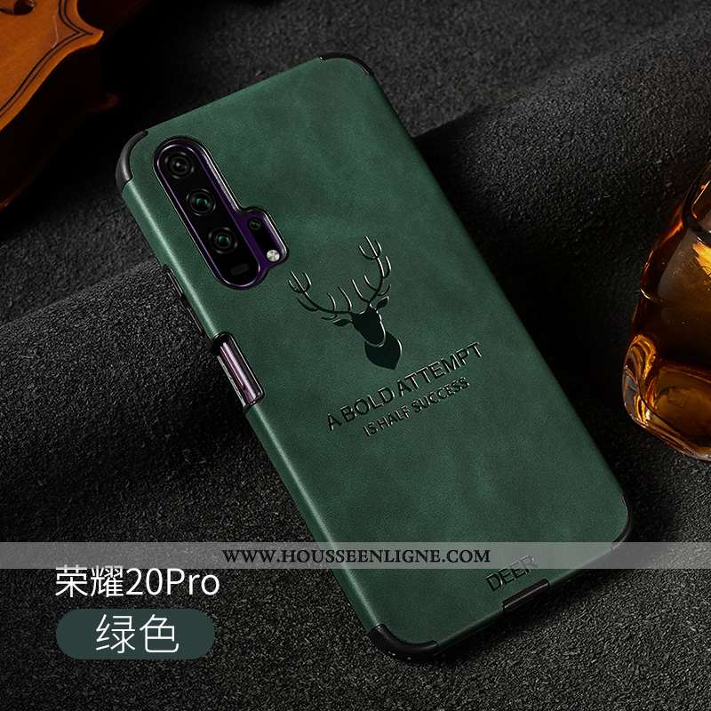 Coque Honor 20 Pro Personnalité Créatif Tout Compris Gris Fluide Doux Elk
