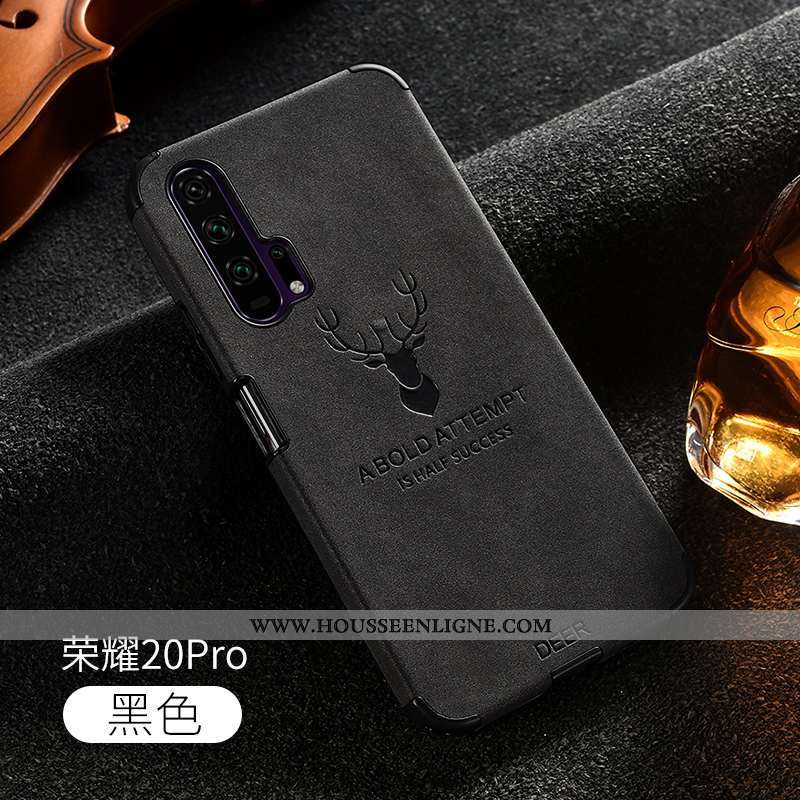 Coque Honor 20 Pro Personnalité Créatif Tout Compris Gris Fluide Doux Elk