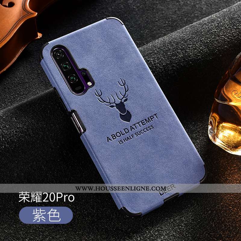 Coque Honor 20 Pro Personnalité Créatif Tout Compris Gris Fluide Doux Elk