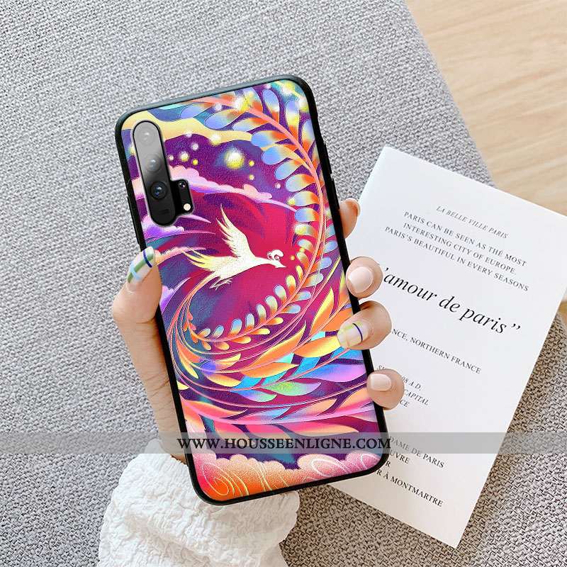 Coque Honor 20 Pro Protection Personnalité Téléphone Portable Art Créatif Tendance Marron