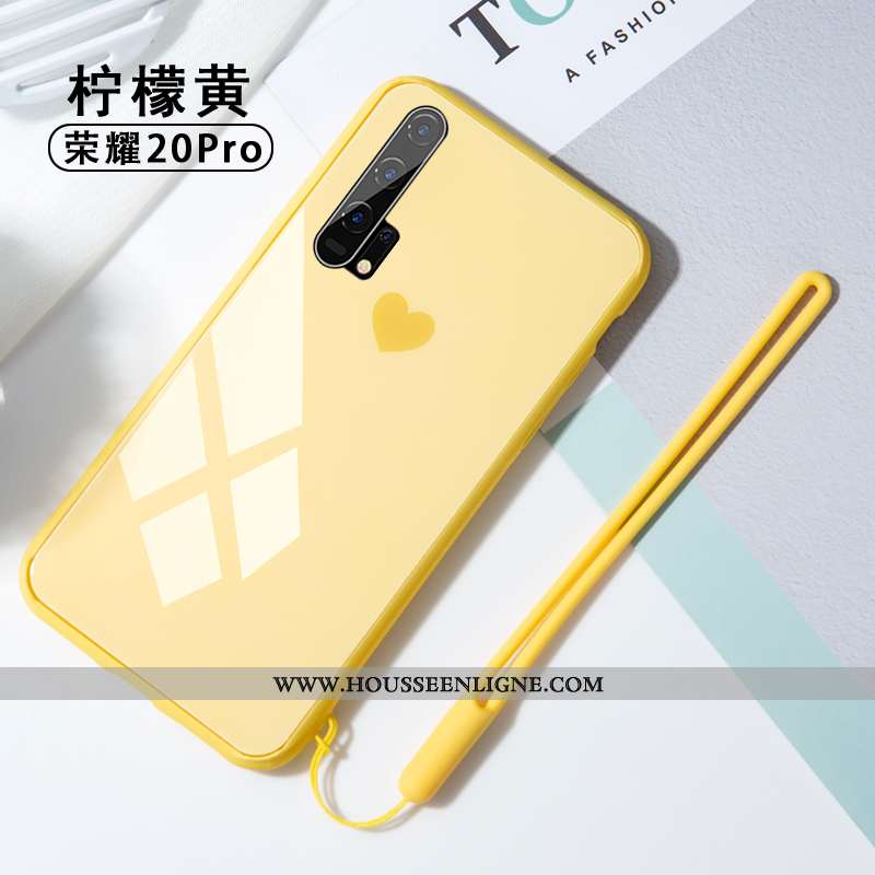 Coque Honor 20 Pro Protection Verre Personnalité Créatif Incassable Tout Compris Téléphone Portable 