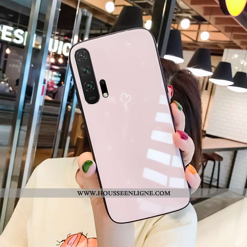 Coque Honor 20 Pro Protection Verre Tout Compris Mode Difficile Téléphone Portable Beige