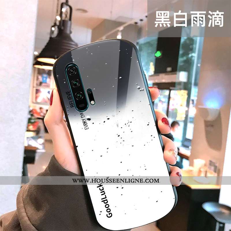 Coque Honor 20 Pro Protection Verre Téléphone Portable Créatif Tendance Cool Verte