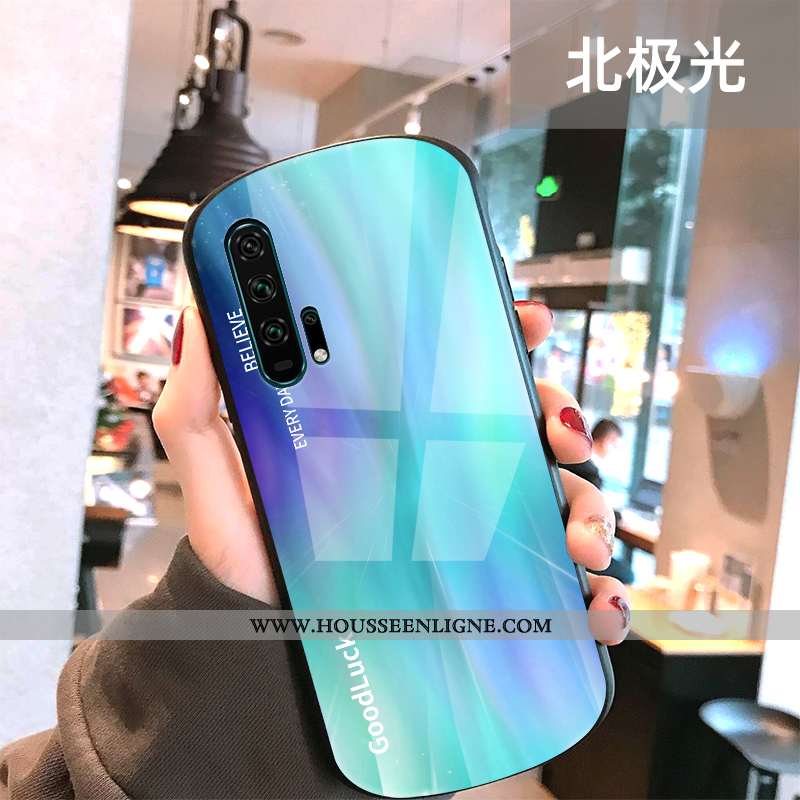 Coque Honor 20 Pro Protection Verre Téléphone Portable Créatif Tendance Cool Verte