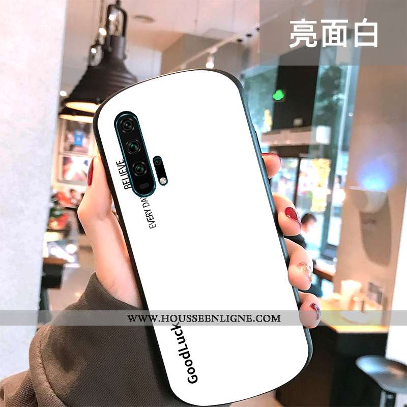 Coque Honor 20 Pro Protection Verre Téléphone Portable Créatif Tendance Cool Verte