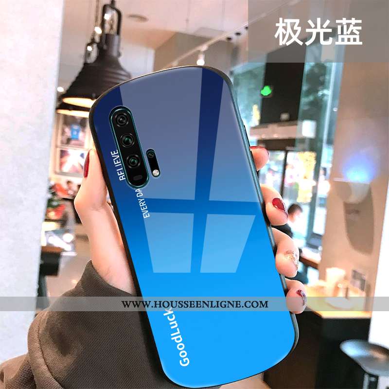 Coque Honor 20 Pro Protection Verre Téléphone Portable Créatif Tendance Cool Verte